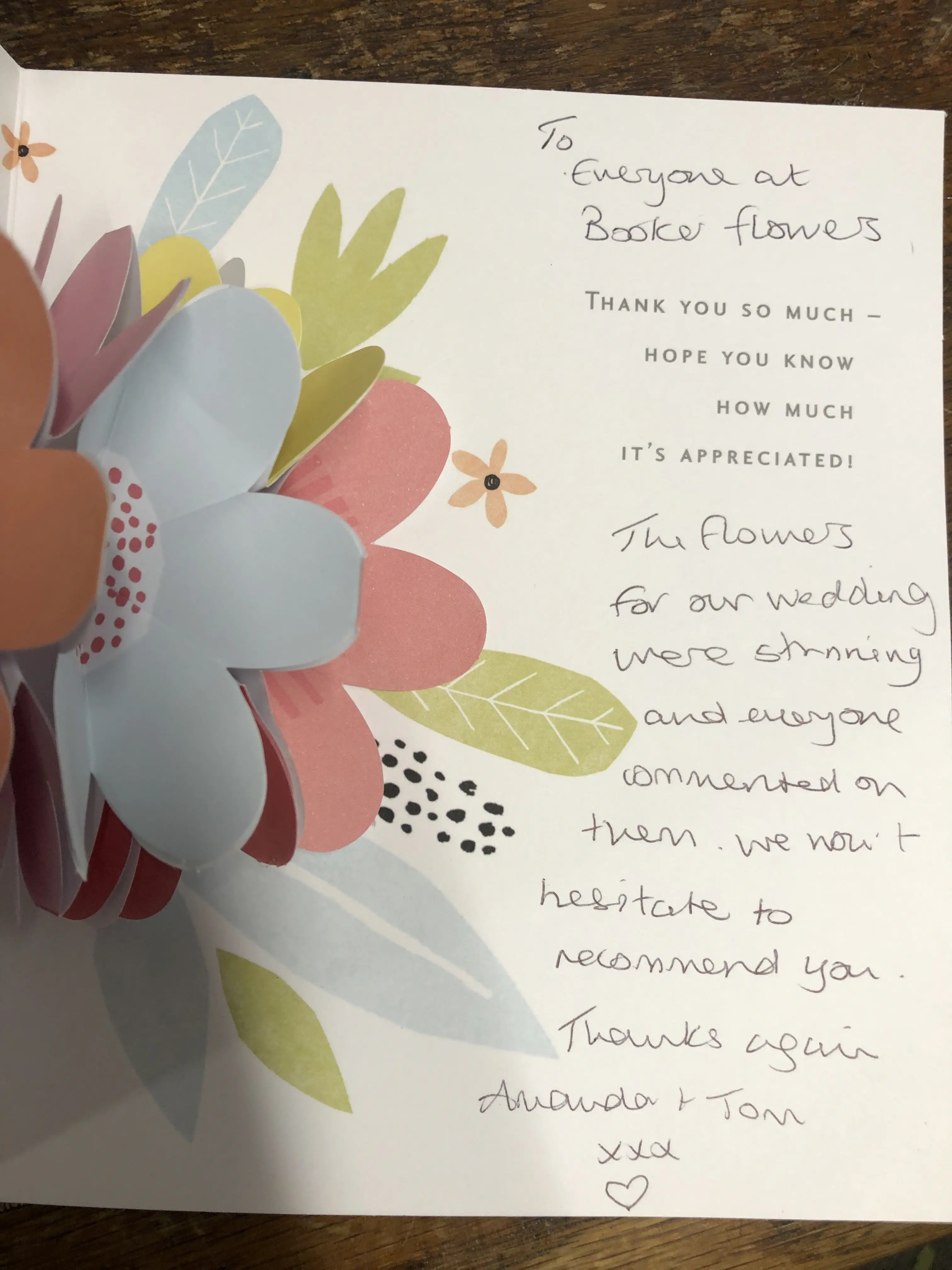 Amanda and Tom Amanda and Tom